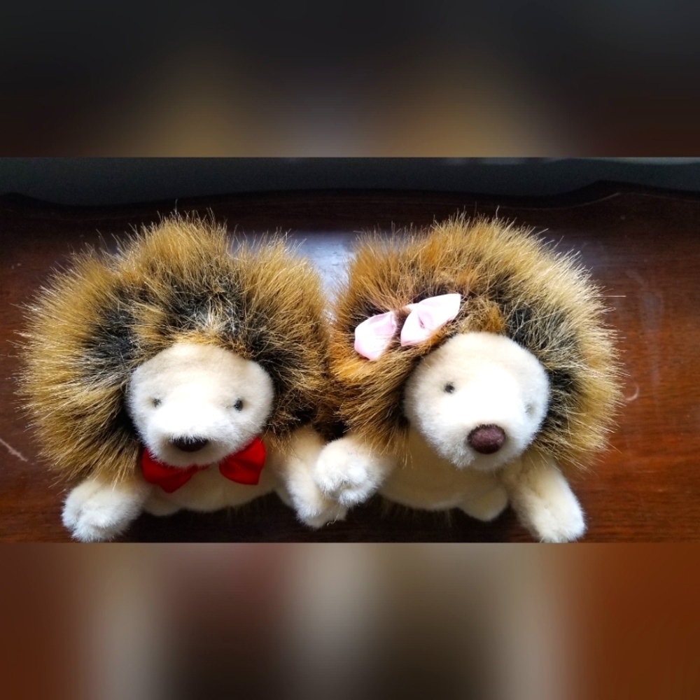 2019 Russ Hedgehog Plush Couple